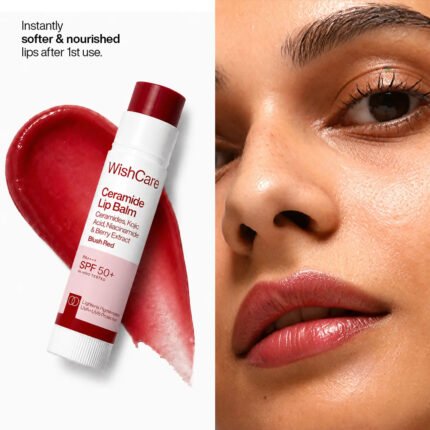 WishCare Tinted Lip Balm SPF 50 PA+++ 15g for hydrated, protected, naturally tinted lips