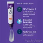 CeraVe Vitamin C Serum – 10% Vitamin C Brightening Serum for Glowing & Even Skin Tone
