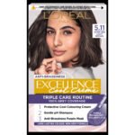 L’Oréal Paris Excellence Crème 5.11 Ultra Ash Blonde Hair Color – Triple Care Protection