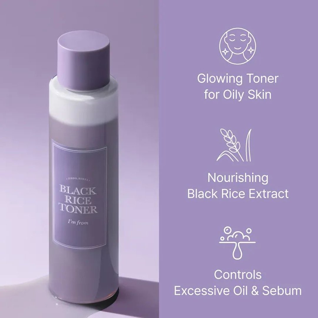 im from black rice toner I’M FROM Black Rice Toner 150ml - Image 1