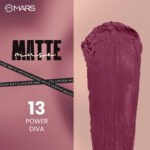 Mars Mousse Matte Lipstick - 13 Power Diva