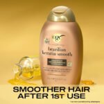 OGX Ever Straight Brazilian Keratin Smooth Shampoo 385ml