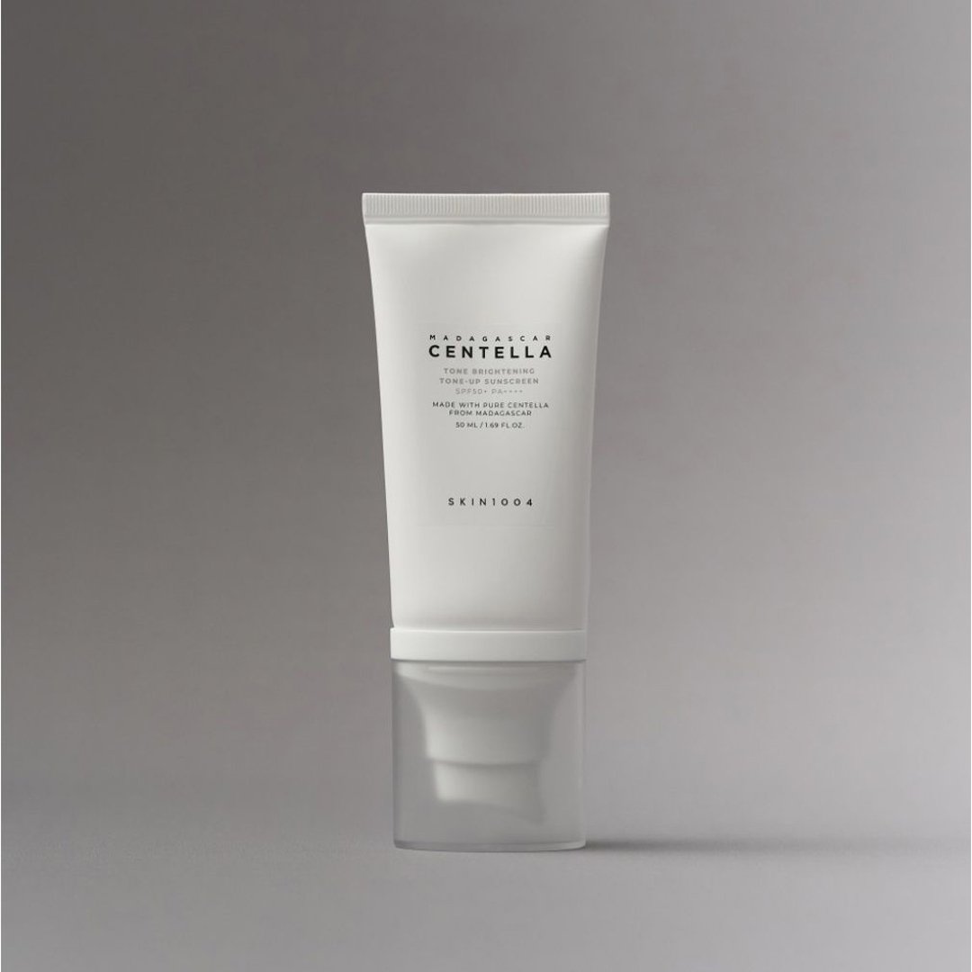 skin1004 tone up capsule sun SKIN1004 Madagascar Centella Tone Brightening Tone-Up Sunscreen SPF50+ PA++++ 50ml - Image 1