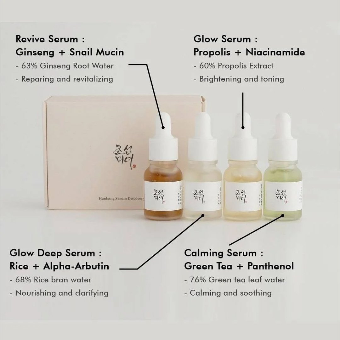 boj handbag serum Beauty of Joseon Hanbang Serum Discovery Kit - Image 1