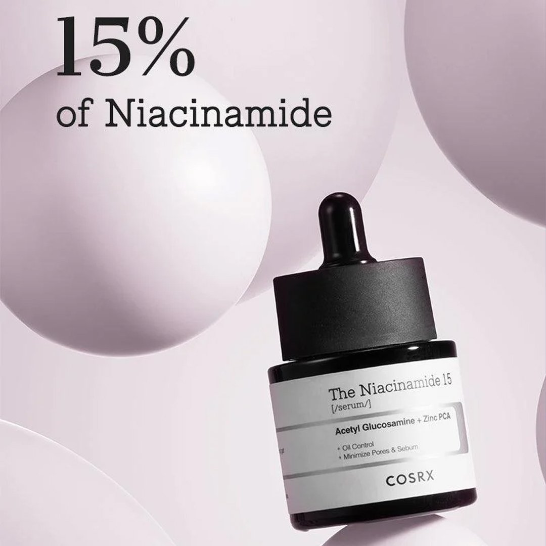 cosrx niacinemide COSRX The Niacinamide 15 Serum 20ml - Image 1