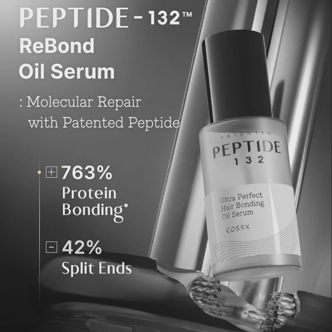 cosrx serum COSRX PEPTIDE-132 Ultra Perfect Hair Bonding Oil Serum 28ml - Image 1