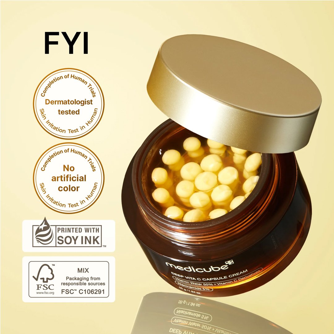 medicube capsule cream Medicube Deep Vita C Capsule Cream 55g - Image 1