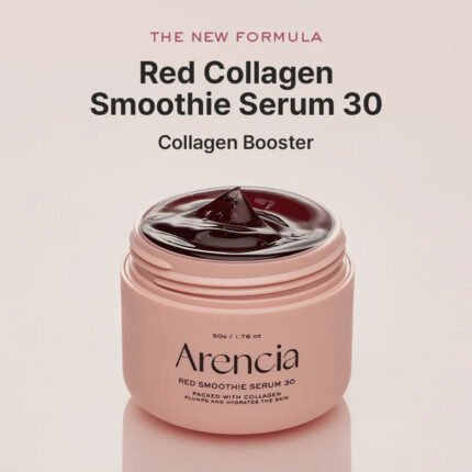 Arencia Fresh Red Smoothie Serum 30 50g antioxidant glow serum bottle