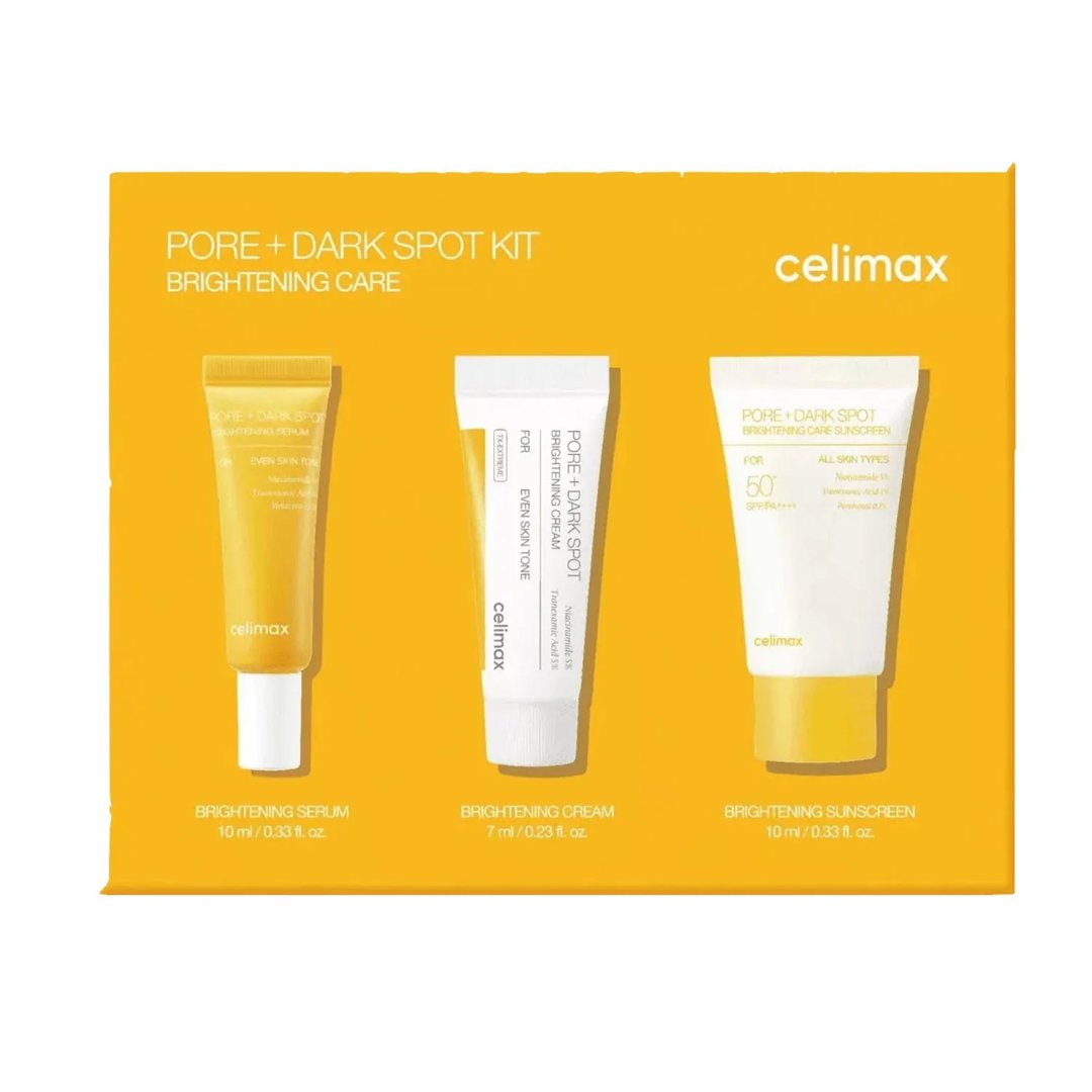 CELIMAX Pore + Dark Spot Brightening Kit CELIMAX Pore + Dark Spot Brightening Kit - Image 1