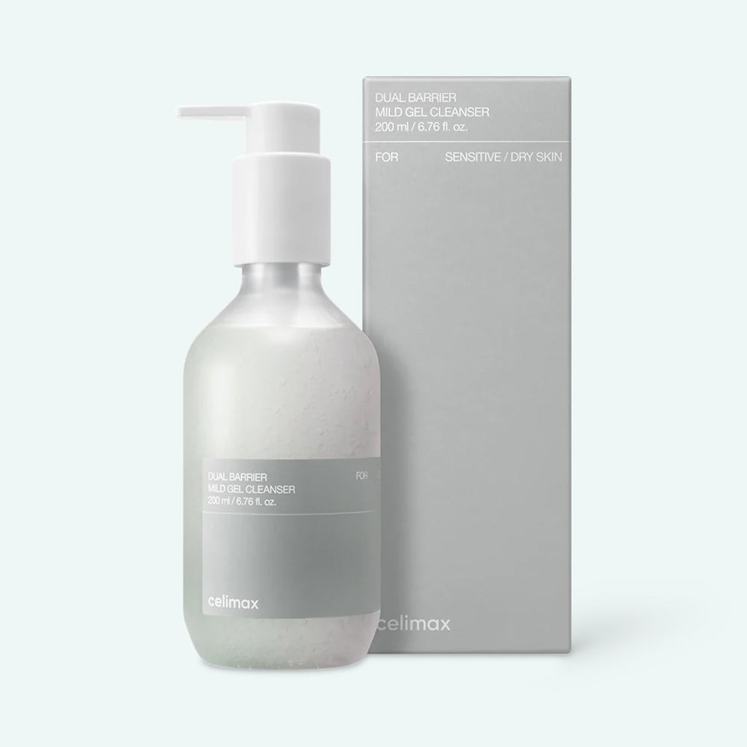 Celimax Dual Barrier Mild Gel Cleanser 200ml Celimax Dual Barrier Mild Gel Cleanser – Ceramide Hydrating Face Wash - Image 1