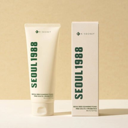 K Secret Seoul 1988 Cleansing Foam Pine Cica 1% Probiotics