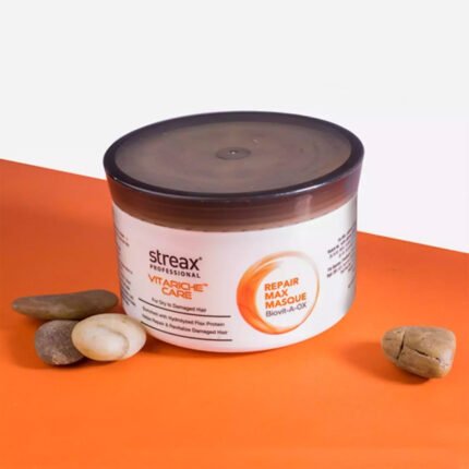 Streax Professional Vitariche Care Repair Max Masque 200g for Deep Hair Repair and Breakage Control
