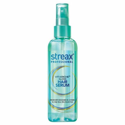 Streax Mini Hair Serum 45ml for Frizz Control, Instant Shine and Smooth Hair