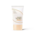 ISNTREE Yam Root Milk Tone Up Sun Cream SPF50+ PA++++ 50ml brightening mineral sunscreen for sensitive skin