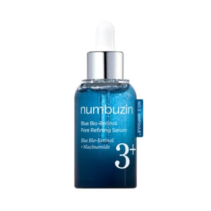 Numbuzin No. 3 Blue Bio-Retinol Pore Refining Serum 30ml for Enlarged Pores and Smoother Skin