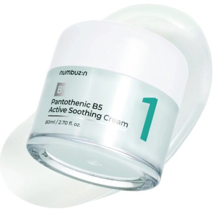 Numbuzin No. 1 Pantothenic B5 Active Soothing Cream 80ml Korean Barrier Repair Moisturizer