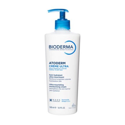 Bioderma Atoderm Crème Ultra-Nourishing Body Cream 500ml for dry and sensitive skin