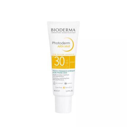 Bioderma Photoderm AKN Mat SPF 30 40ml mattifying sunscreen for oily and acne-prone skin