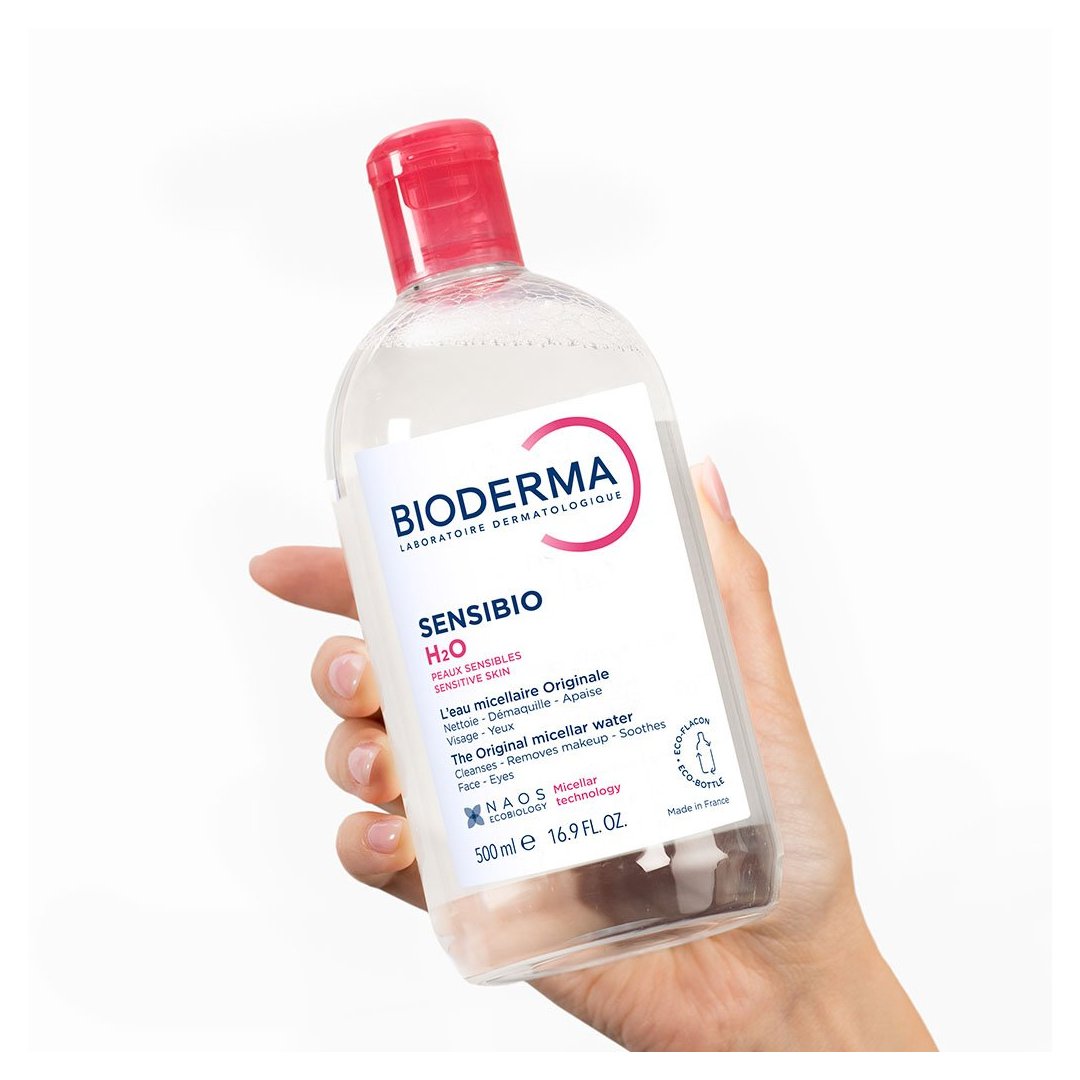 Bioderma Sensibio H2O Micellar Water 500ml Bioderma Sensibio H2O Micellar Water 500ml makeup remover for sensitive skin