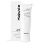 Minimalist Invisible SPF 40 PA+++ Sunscreen 50g lightweight gel sunscreen with no white cast
