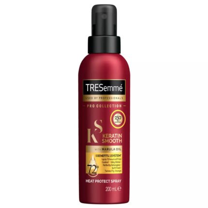 TRESemmé Keratin Smooth Heat Protect Spray 200ml, TRESemmé Heat Protect Spray, TRESemmé Keratin Smooth Spray, TRESemmé Heat Protection Spray, TRESemmé Hair Heat Protectant, TRESemmé Keratin Smooth Heat Protection, Heat Protectant Spray for Hair, Heat Protection Spray, Hair Heat Protectant, Heat Protect Spray for Straightening, Hair Spray for Blow Drying, Anti Frizz Heat Protectant, Keratin Hair Spray, Hair Smoothing Spray, Heat Styling Protection, TRESemmé Bangladesh