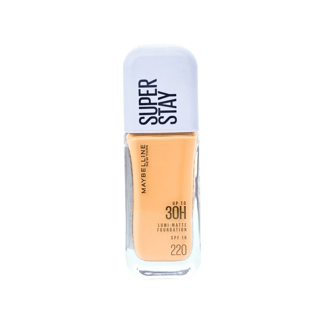 Maybelline Super Stay Lumi Matte Foundation Shade 220 Maybelline New York Super Stay Lumi Matte Liquid Foundation 220