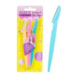 3PC Eyebrow Razor for Facial Hair Removal and Eyebrow Shaping