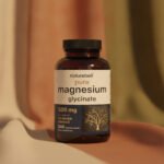 NatureBell Pure Magnesium Glycinate 500mg 240 Veggie Capsules