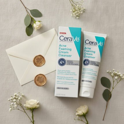 CeraVe Acne Foaming Cream Cleanser 4% Benzoyl Peroxide 150ml