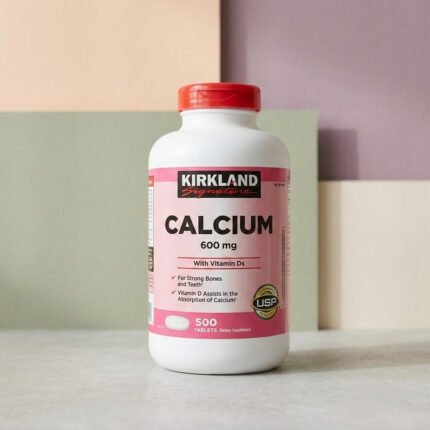 Kirkland Calcium 600mg with Vitamin D3 500 Tablets