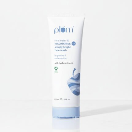 Plum Simply Bright 2% Niacinamide Face Wash With Rice Water