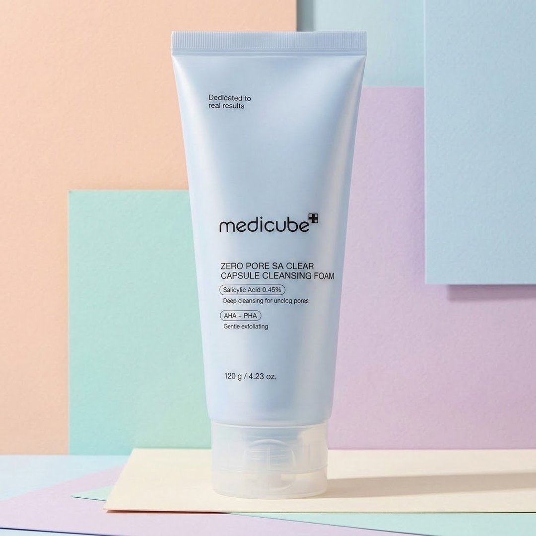 authentic Medicube cleanser in Bangladesh Medicube Zero Pore SA Clear Capsule Cleansing Foam