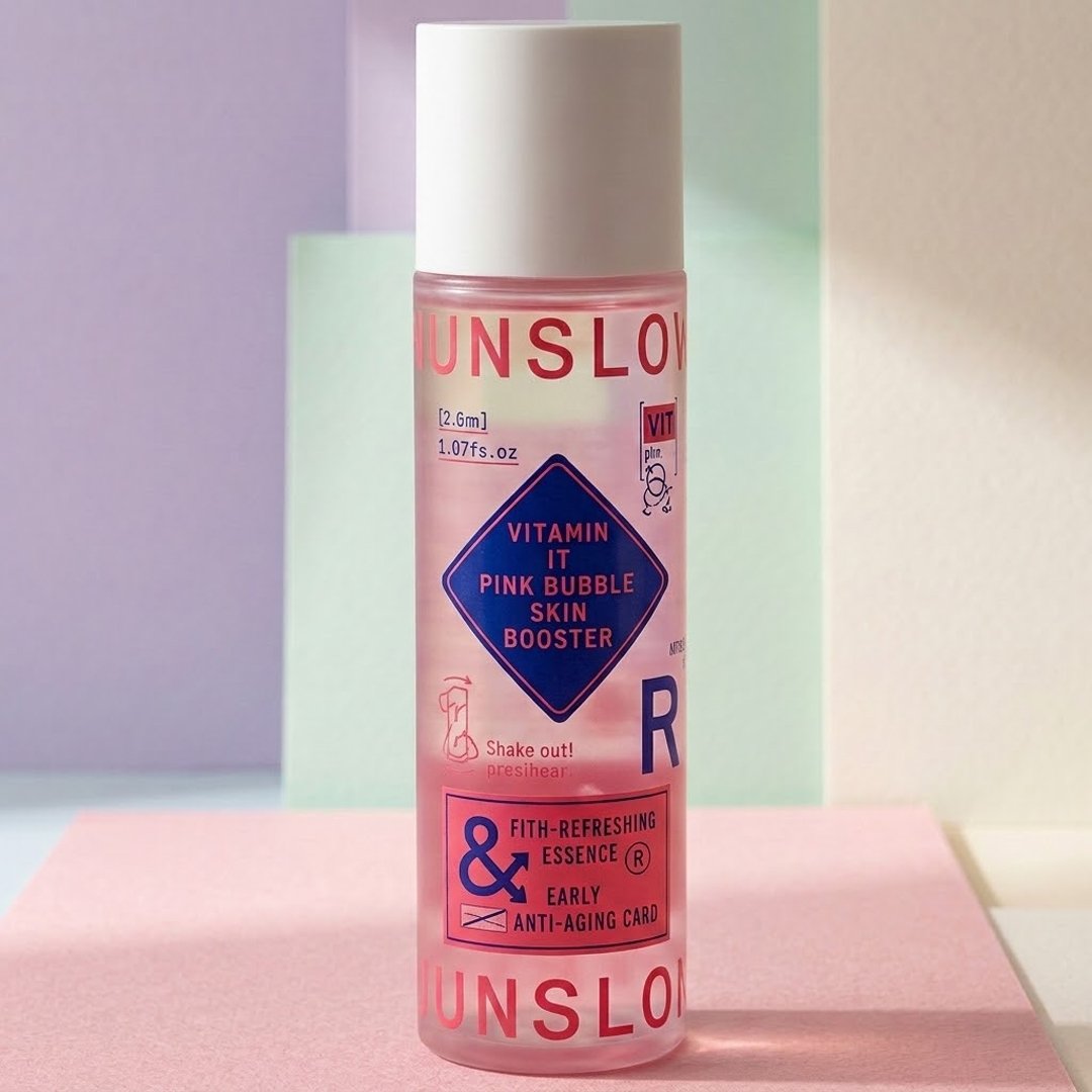 RUNSLOW Vitamin 17 Pink Bubble Skin Booster RUNSLOW Vitamin 17 Pink Bubble Skin Booster