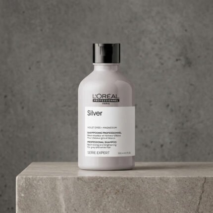 L’Oréal Professionnel Serie Expert Silver Shampoo 300ml for blonde and grey hair