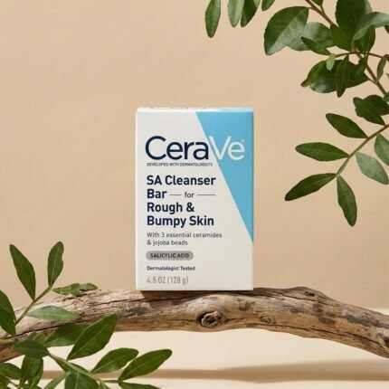 CeraVe SA Cleanser Bar 128g for rough and bumpy skin