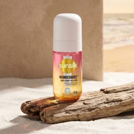 Sunsilk Wondermist Golden Glaze hair mist bottle